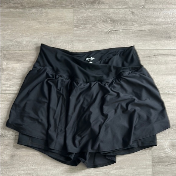 Torrid Tech Jersey Mini Active Skirt With Bike Short 1X 14/16 Plus Size - Picture 4 of 9